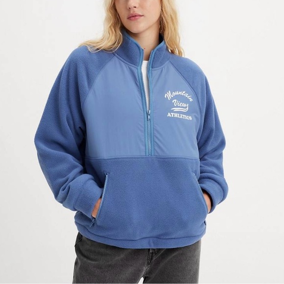 Levi’s Gold Tab Summit 1/4 Zip Sweatshirt - Picture 2 of 7